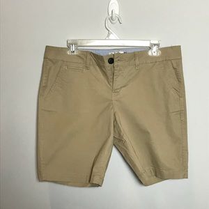 Tan Bermuda shorts